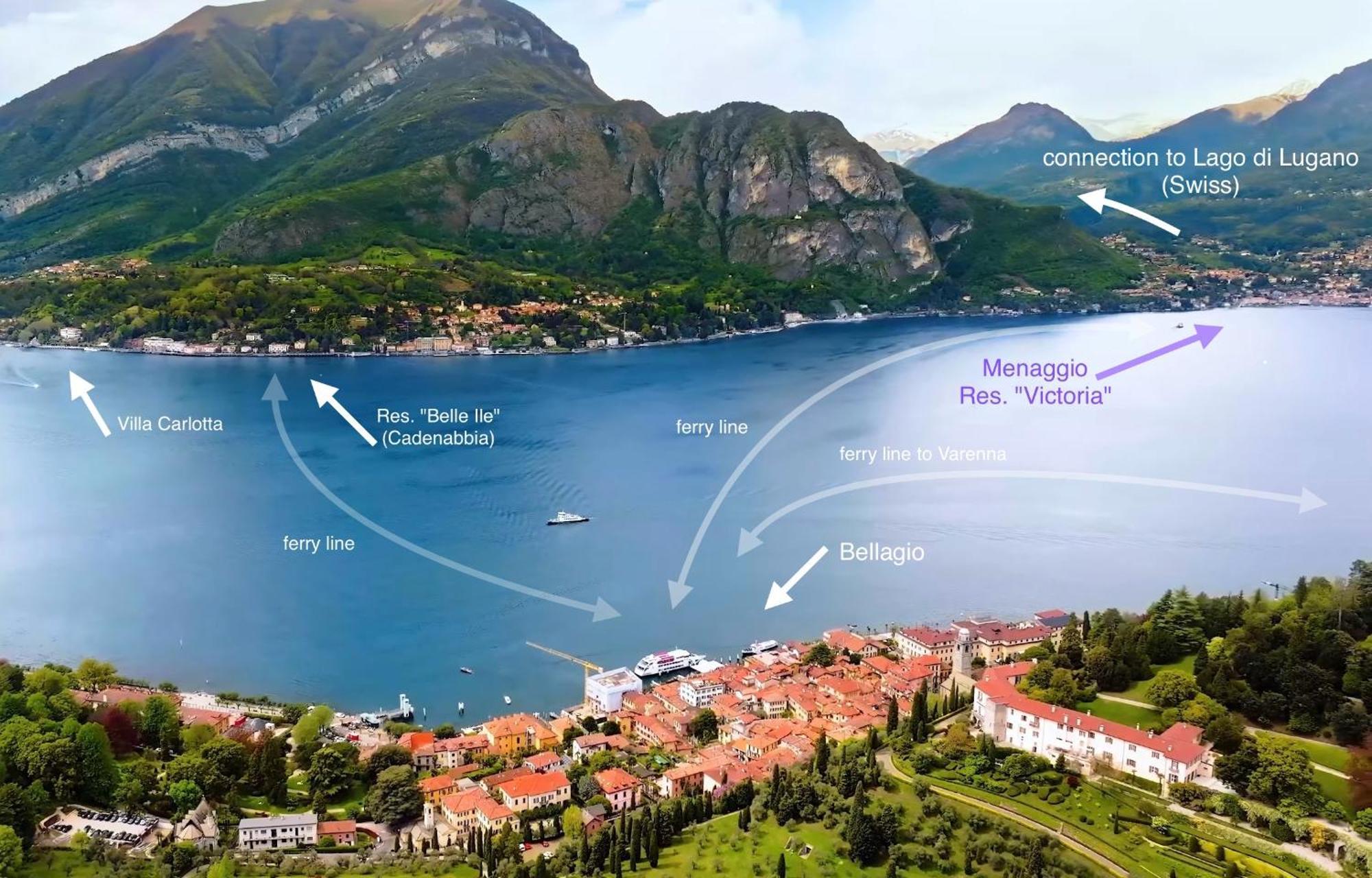 Residenza Victoria Apartment Menaggio Luaran gambar